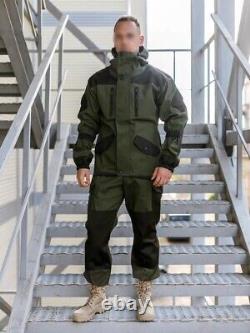 GORKA-5 Military Tactical Combat Uniform Army Suit Jacket & Pants + Suspenders
