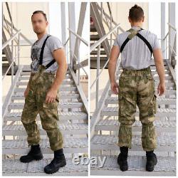 GORKA-5 Military Tactical Combat Uniform Army Suit Jacket & Pants + Suspenders