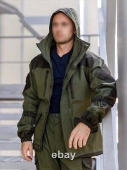 GORKA-5 Military Tactical Combat Uniform Army Suit Jacket & Pants + Suspenders