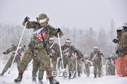GSDF Camouflage Cold Protection Jacket and Pants set XL Cool Japan Express