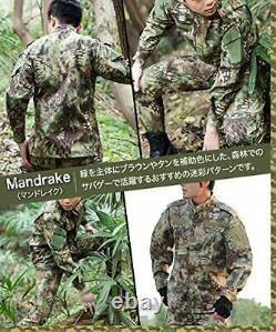GUN FREAK camouflage uniform top and bottom set BDU jacket pants military savag