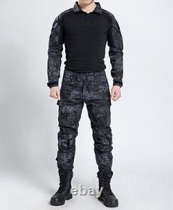 Gen3 Combat Uniform Shirt & Pants Military Airsoft GEN3 MultiCam Camo BDU Typhon