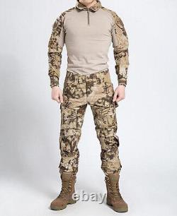 Gen3 Combat Uniform Shirt & Pants Military Airsoft GEN3 MultiCam Camo BDU Typhon