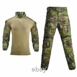 Gen3 Mens Army Tactical Suit Combat Shirt Military Pants Camo Uniform BDU Suit