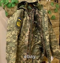 Genuine Combat Winter Suit Ukrainian Army 2-Piece Uniform Camouflage Pixel MM14