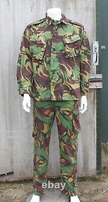 Genuine Surplus British Vintage Tropical Camouflage Shirt Trousers Set Large 689