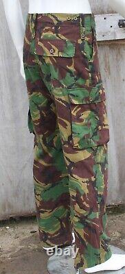 Genuine Surplus British Vintage Tropical Camouflage Shirt Trousers Set Large 689