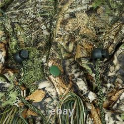 Ghillie Suit Hunting 3D Bionic Leaf Disguise Uniform Cs Camouflage Suits Set