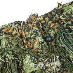 Ghillie Suit Hunting 3D Bionic Leaf Disguise Uniform Cs Camouflage Suits Set