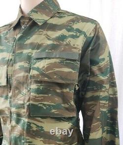 Greek Army Military Surplus Lizard Woodland Camouflage Combat Uniform Set Large