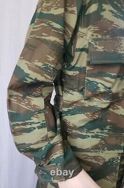 Greek Army Military Surplus Lizard Woodland Camouflage Combat Uniform Set Large