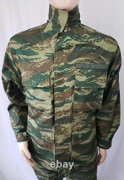 Greek Army Military Surplus Lizard Woodland Camouflage Combat Uniform Set Medium