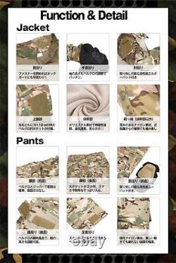 HEAT VOICE Sabage Clothes Camouflage Upper and Lower Set Equipment BDU Battle