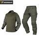 Idogear 2024 G3 Bdu Combat Uniform Set Shirt & Pants Knee Pads Tactical Military