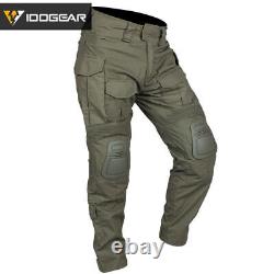 IDOGEAR Airsoft BDU GEN3 Tactical Suit Military Uniform Set Camo Shirt & Pants