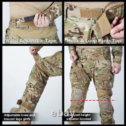 IDOGEAR Men's Tactical Shirt Pants Army Military G3 Combat SWAT BDU Camo Uniform