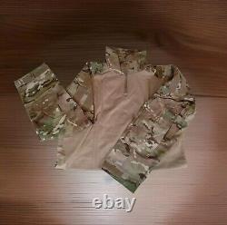 IDOGEAR Mens G3 Combat Uniform Set with Knee Pads Pants Size 34 Shirt Size Large