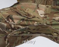 IDOGEAR Mens G3 Tactical Army Combat T-shirt Pants BDU GEN3 Uniform Airsoft Camo