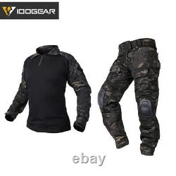 IDOGEAR Mens Military Tactical G3 Combat Suit Shirt Pants BDU Uniform Camouflage