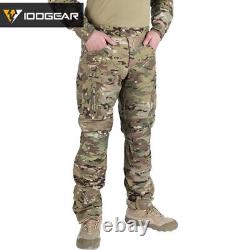 IDOGEAR SWAT Mens US Army Shirt Pants Military Tactical Combat Suit Camo Uniform