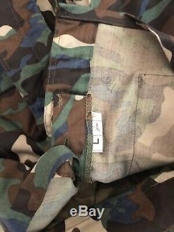 Iranian Air Defense Camouflage Uniform Patched Matching Set New Leaf Camo Cammo