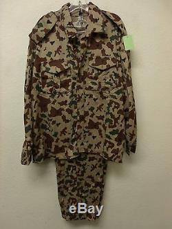 Iraqi Military Forces Desert Block Camouflage National Guard Uniform Set (A2473)