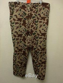 Iraqi Military Forces Desert Block Camouflage National Guard Uniform Set (A2473)