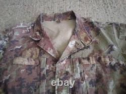 Italian Army Vegetato Camouflage Uniform Top and Bottom Set Actual Release