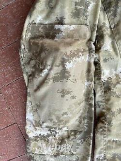Italian Military Deserto camouflage set, shirt, pants, boonie hat, XL size