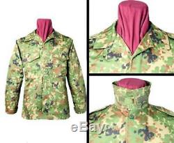 JGSDF camouflage combat type3 with belt YKK with zipper top and bottom set