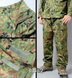 JGSDF camouflage combat type3 with belt YKK with zipper top and bottom set