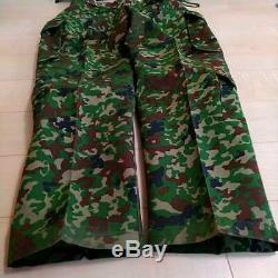 JGSDF camouflage suit top and bottom set combat suit survival game hat leg bag