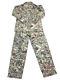 Jsdf Camouflage Uniform Set Top Pants Belt Size 3a Ripstop Fabric