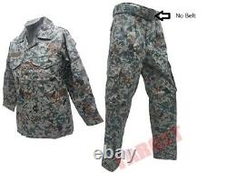 Japan Air Self Defense Force Digital Camouflage Clothing camo set M size No Belt