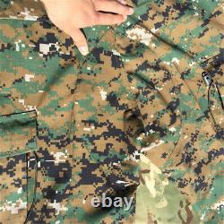 Jungle Digital tactical jacket pants set special police camouflage BDU uniform