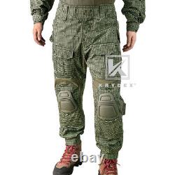 KRYDEX G3 Combat Uniform Set Shirt & Trousers & Knee Pads Desert Night Camouflag