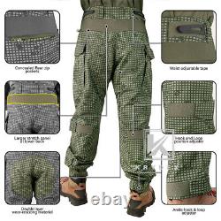 KRYDEX G3 Combat Uniform Set Shirt & Trousers & Knee Pads Desert Night Camouflag
