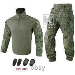 KRYDEX G3 Combat Uniform Tactical BDU Shirt & Pants Trousers Desert Night Camo