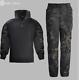 Kids Tactical Combat Uniform Sets Boys Girls Airsoft Shirt Pants Military G3