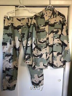 Kuwaiti Defense Force Chocolate Chip Camouflage Uniform Set Camo Q8 Military