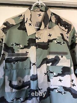 Kuwaiti Defense Force Chocolate Chip Camouflage Uniform Set Camo Q8 Military