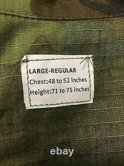 (Large) Vietnam ERDL Camouflage Uniform Set (Reproduction)
