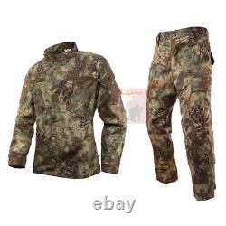 MANDRAKE Airsoft Military Tactical Special Force Combat Uniform Jacket Pants BDU