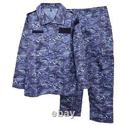 Maritime Self-Defense Force Camouflage Uniform Ripstop Fabric Underground Set 3