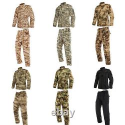 Men Army Military Uniform ACU Tactical Special Forces Camouflage Soldier Clothes