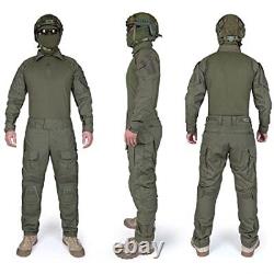 Men G3 Combat Uniforms Set with Knee & Elbow Pads X-Large Ranger Green