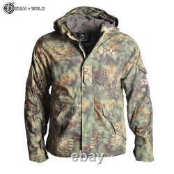 Men Outdoor Pants Military Camo Jacket Combat Uniform Coat Army Suit Pants