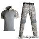 Men Tactical Combat Airsoft Camouflage Frog Suit Shirt Military Uniform Outdoor