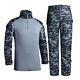 Men Tactical Suit Military Combat Uniform Set Multicam Shirt Pants Painball Gear