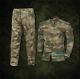 Men's A-tacsfg Tactical Jacket Pants Suit Special Police Camouflage Uniform Coat